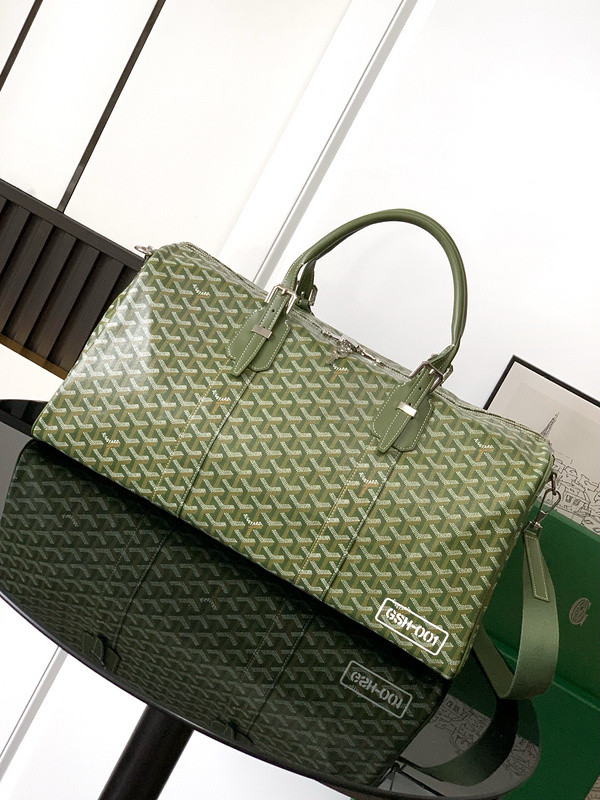GOYARD canvas travel bag