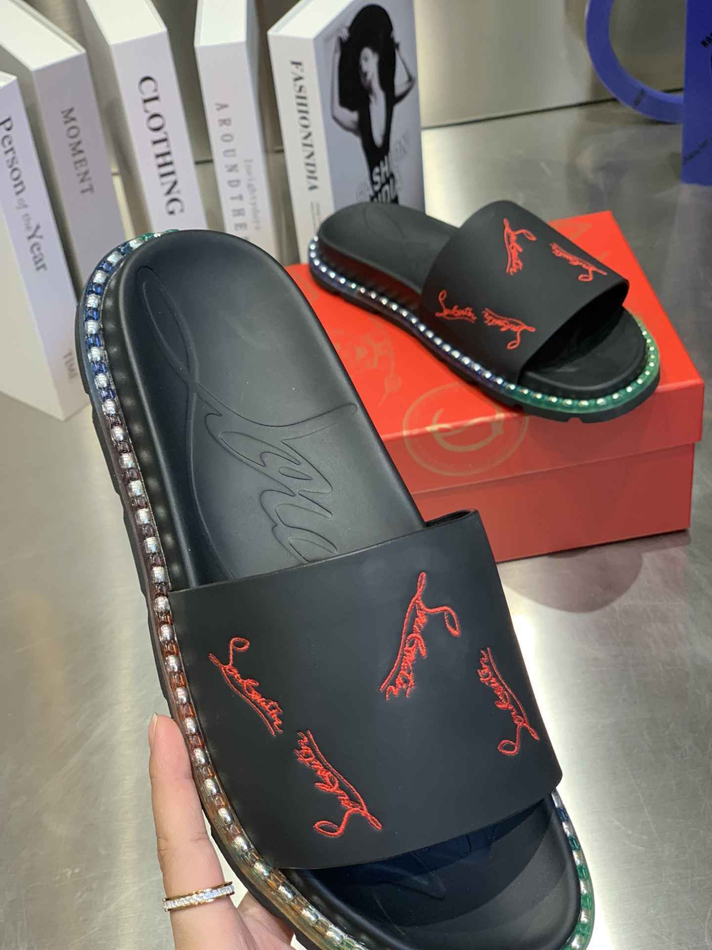 Chr1st1an louboutin slide