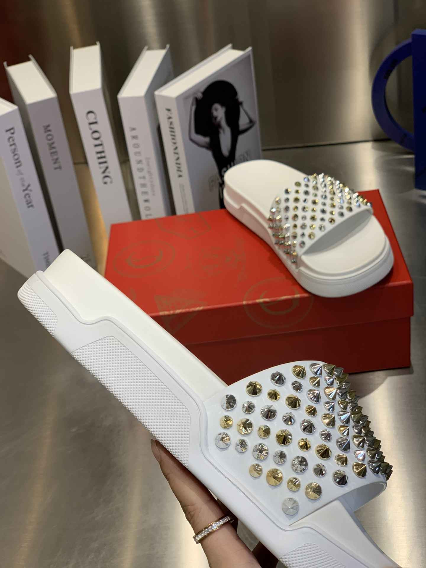 Chr1st1an louboutin slide