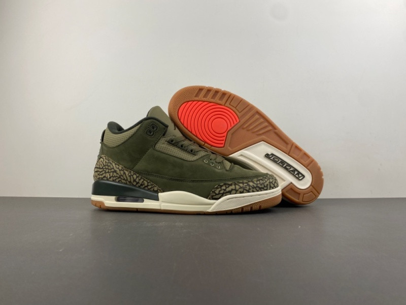 Air Jordan 3 Family Affair Medium Olive DN3707-202