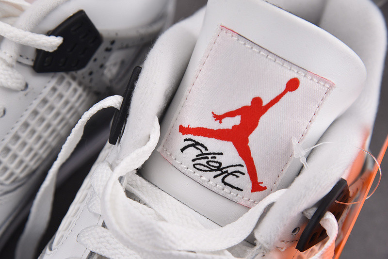 Air Jordan 4 "White Cement" 2025 FV5029-100