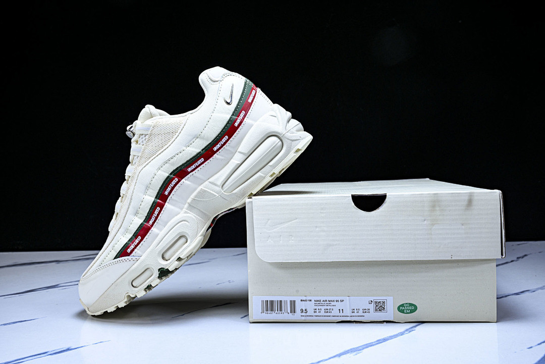 UNDEFEATED Nike Air Max 95 "Sail" IB4453-100