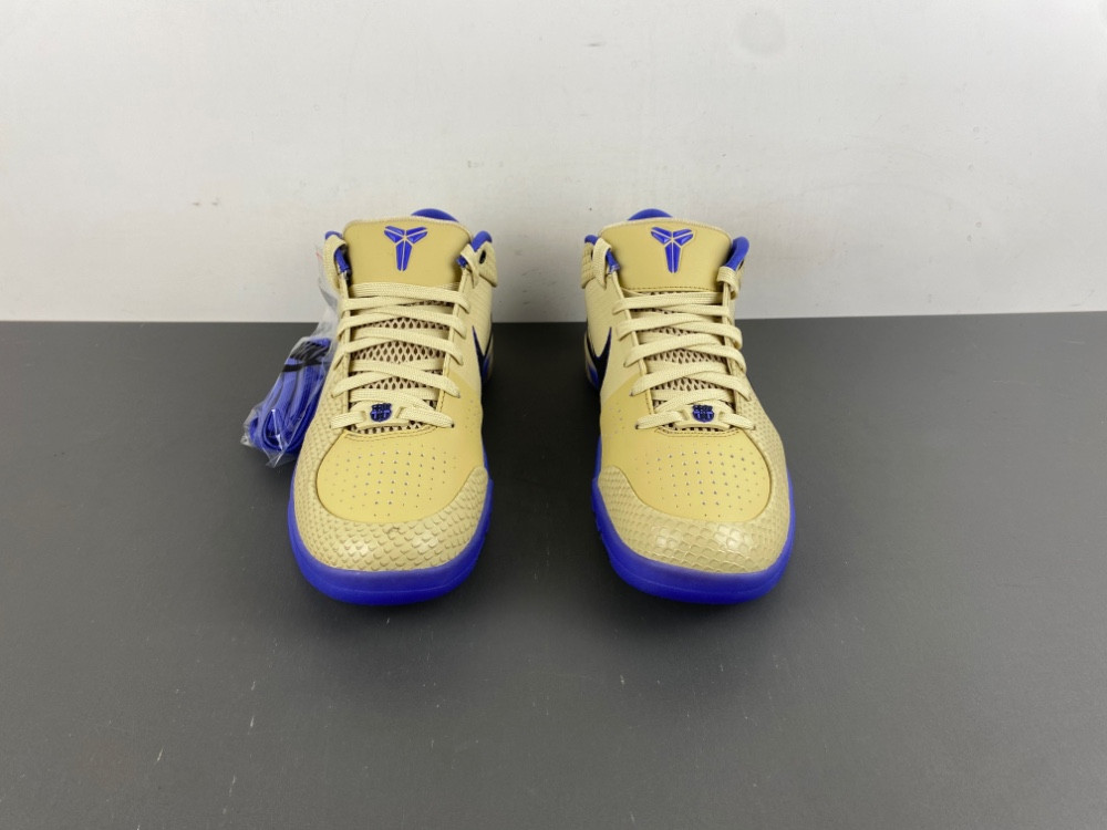 FC Barcelona Nike Kobe 4 Protro Team Gold IM2532-701