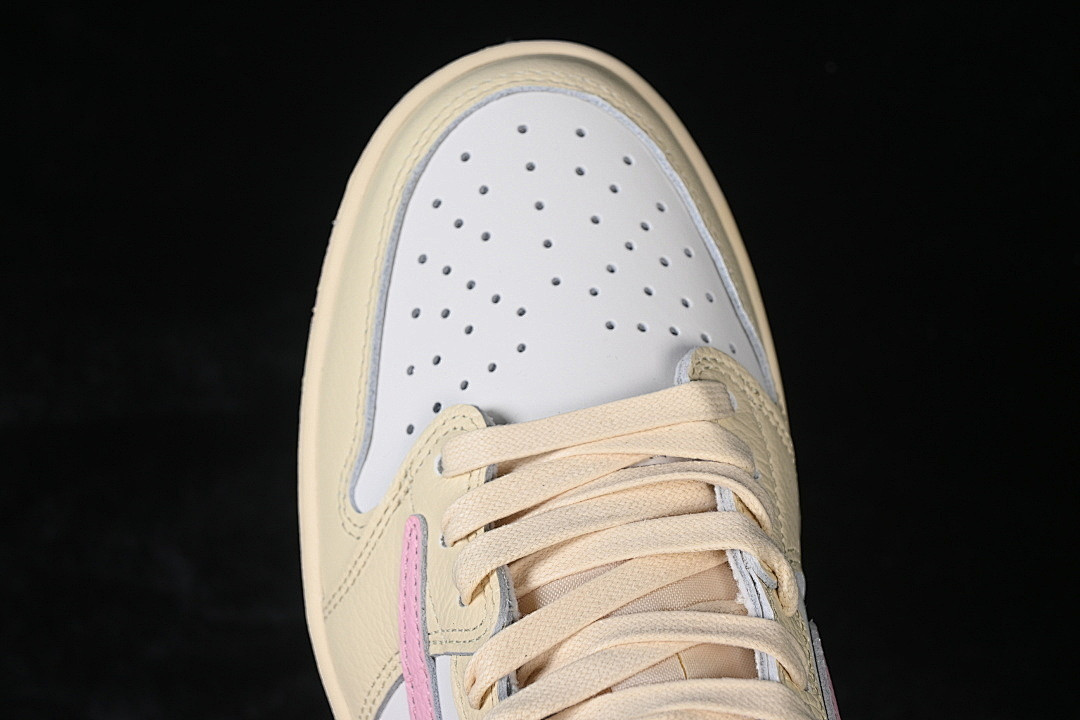 AIR JORDAN 1 LOW OG AJ1 LIGHT PINK/WHITE/APRICOT IQ7604-101