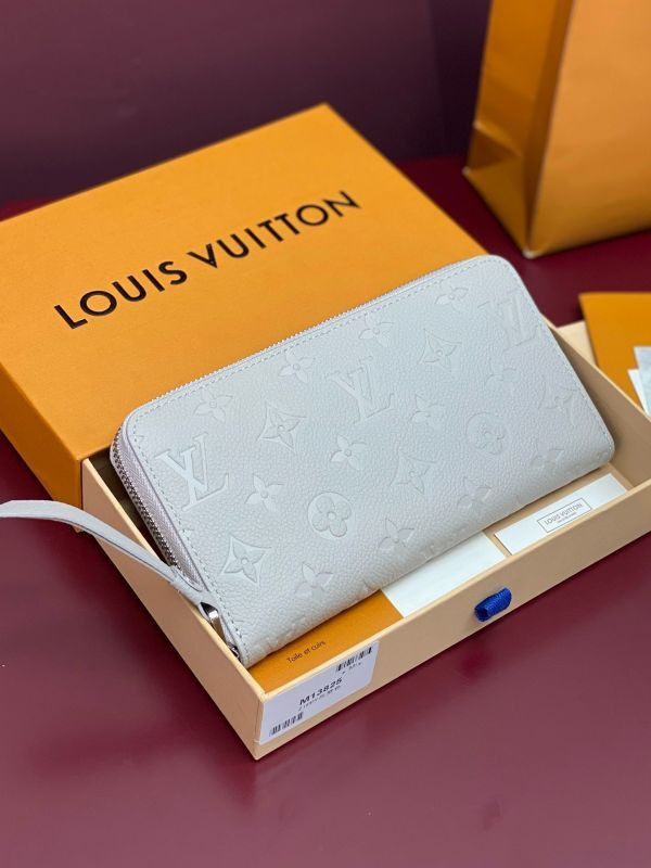 LV Zippy Wallet Monogram Empreinte Leather