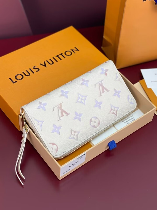LV Zippy Wallet Monogram Empreinte Leather