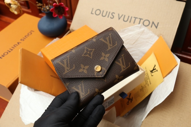 LV Wallet (Lining:Rose Red)